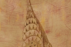 DAS-196B Chrysler Building Scratched 24x36