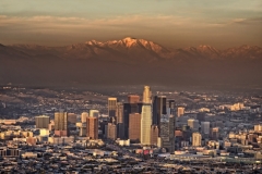 DAS-197 Los Angeles Golden Skyline 30x20