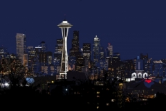 DAS-214 Seatlle Night Skyline Comic Book 66x32