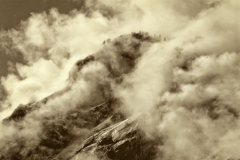 DAS-238 Yosemite Rocks and Clouds Sepia 26x18