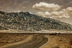 DAS-264 Death Valley Road and Mountains Textured 59x24