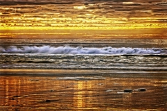 DAS-266 Orange Sunset Wave 30x20