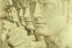 DAS-269 Row of Greek Statues 16x24