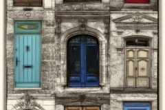 DAS-335B Frech Doors 30x46