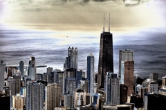DAS-69 Chicago Moody Skyline 45x30